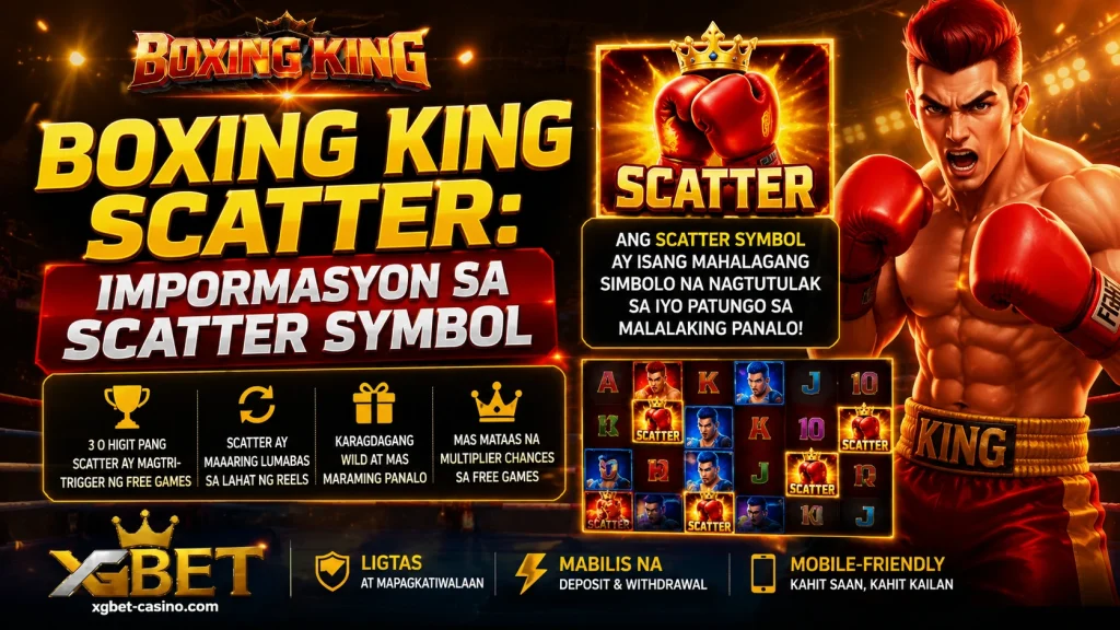 Boxing King Scatter: Impormasyon sa Scatter Symbol