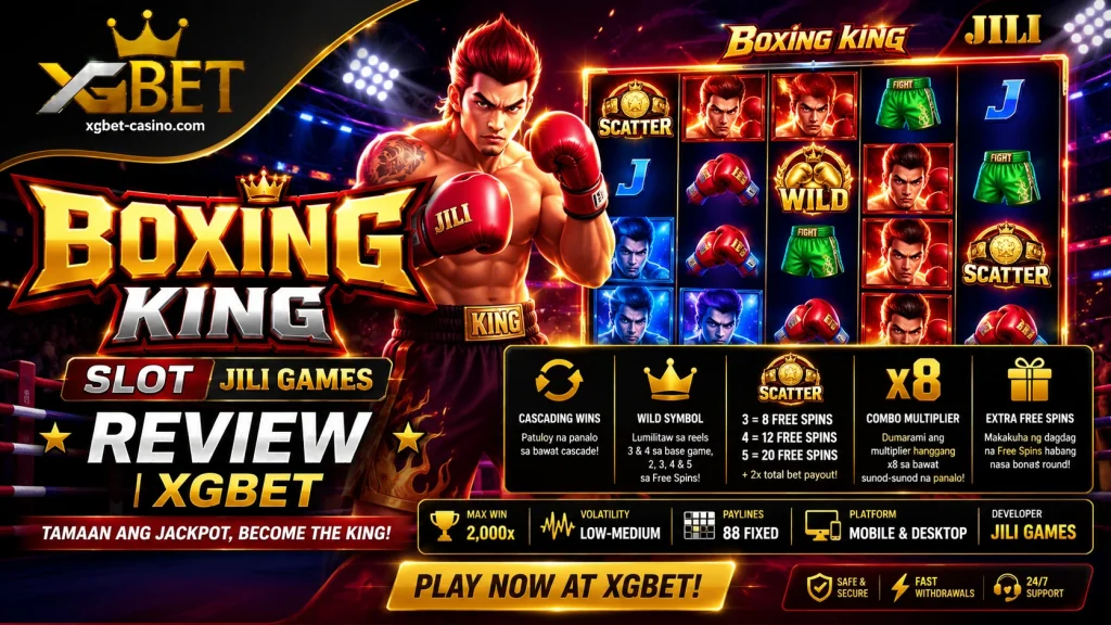 Boxing King Slot JILI Games Review | XGBET
