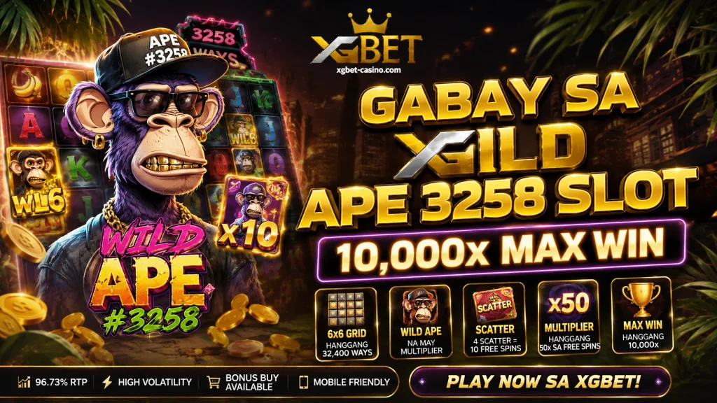 Gabay sa Wild Ape 3258 Slot 10,000x Max Win